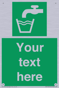 Custom Safe condition: Drinking water